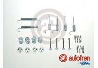 Accessory Kit, parking brake shoes