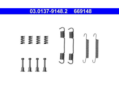 Accessory Kit, parking brake shoes