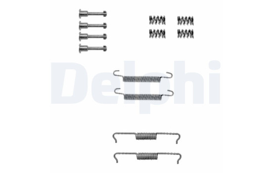 Accessory Kit, parking brake shoes
