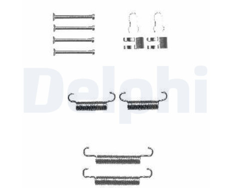 Accessory Kit, parking brake shoes