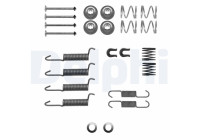 Accessory Kit, parking brake shoes
