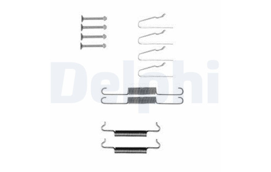 Accessory Kit, parking brake shoes