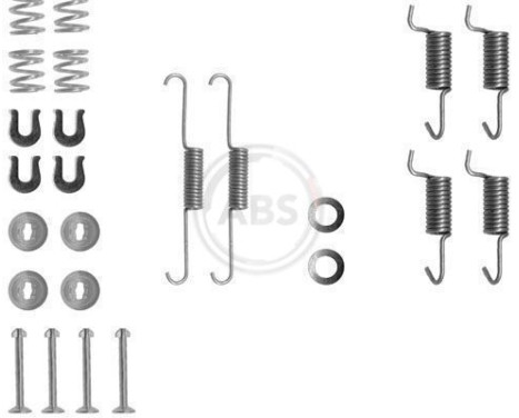 Accessory Kit, parking brake shoes, Image 3