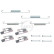 Accessory Kit, parking brake shoes, Thumbnail 2