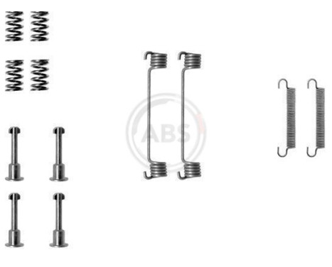 Accessory Kit, parking brake shoes, Image 3