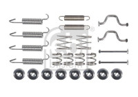 accessory set for brake segments