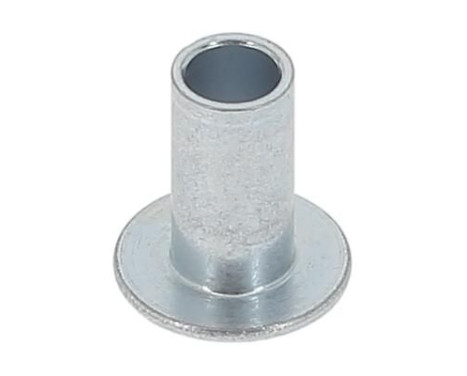 Spreading staple, drum brake lining