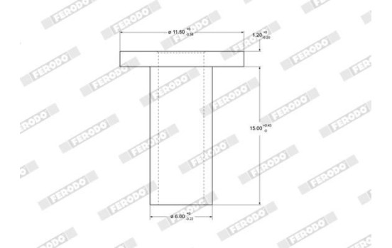 Spreading staple, drum brake lining