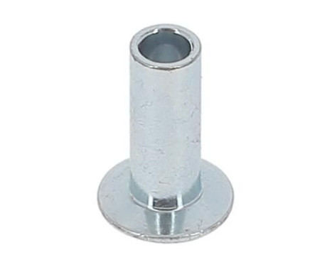 Spreading staple, drum brake lining