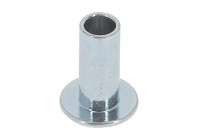 Spreading staple, drum brake lining