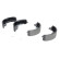 Brake Shoe Kit 03.0137-0267.2 ATE, Thumbnail 3