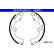 Brake Shoe Kit 03.0137-0313.2 ATE, Thumbnail 2