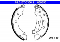 Brake Shoe Kit 03.0137-0350.2 ATE