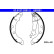 Brake Shoe Kit 03.0137-0351.2 ATE, Thumbnail 2