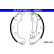 Brake Shoe Kit 03.0137-0415.2 ATE, Thumbnail 2