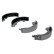 Brake Shoe Kit 03.0137-0454.2 ATE, Thumbnail 3