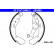 Brake Shoe Kit 03.0137-0465.2 ATE, Thumbnail 2