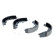 Brake Shoe Kit 03.0137-0472.2 ATE, Thumbnail 3