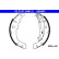 Brake Shoe Kit 03.0137-0491.2 ATE