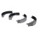 Brake Shoe Kit 03.0137-0491.2 ATE, Thumbnail 2