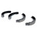 Brake Shoe Kit 03.0137-0497.2 ATE, Thumbnail 2