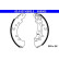 Brake Shoe Kit 03.0137-0502.2 ATE, Thumbnail 2