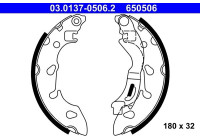 Brake Shoe Kit 03.0137-0506.2 ATE