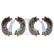 Brake Shoe Kit 08202 FEBI, Thumbnail 2