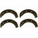 Brake Shoe Kit 8632 ABS