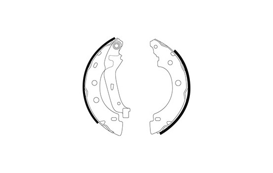 Brake Shoe Kit 9031 ABS, Image 3