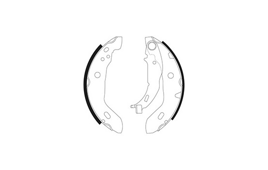 Brake Shoe Kit 9041 ABS, Image 2