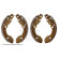 Brake Shoe Kit ADK84127 Blue Print, Thumbnail 2