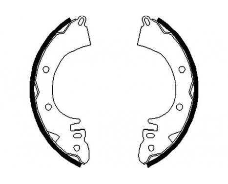 Brake Shoe Kit BS-6401 Kavo parts