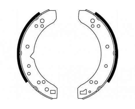 Brake Shoe Kit GS6070 TRW, Image 2