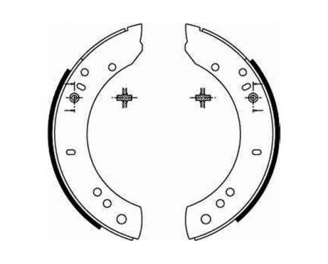 Brake Shoe Kit GS6082 TRW, Image 2