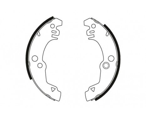 Brake Shoe Kit GS6135 TRW, Image 2