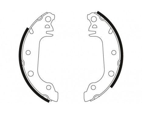 Brake Shoe Kit GS6139 TRW, Image 2