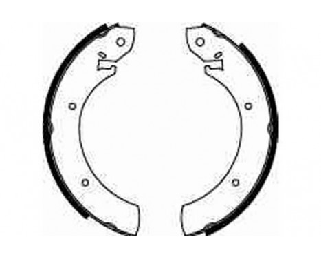 Brake Shoe Kit GS6250 TRW, Image 2