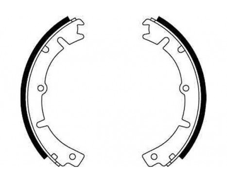 Brake Shoe Kit GS8011 TRW, Image 4