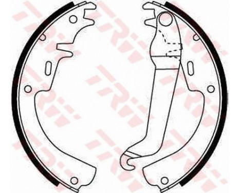 Brake Shoe Kit GS8015 TRW