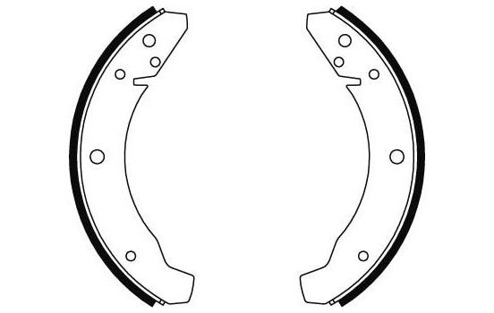 Brake Shoe Kit GS8025 TRW, Image 2