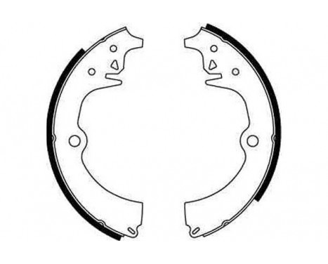 Brake Shoe Kit GS8062 TRW, Image 2