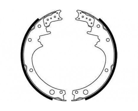 Brake Shoe Kit GS8183 TRW, Image 2