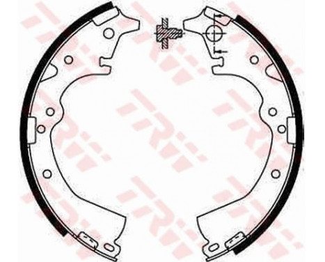 Brake Shoe Kit GS8184 TRW