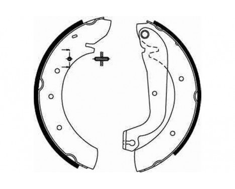 Brake Shoe Kit GS8207 TRW, Image 2