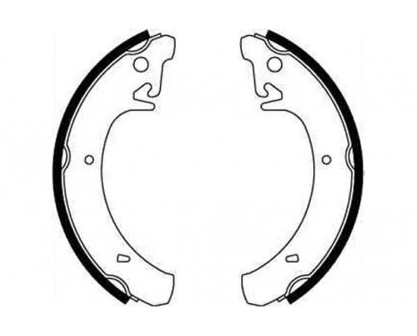 Brake Shoe Kit GS8210 TRW, Image 2