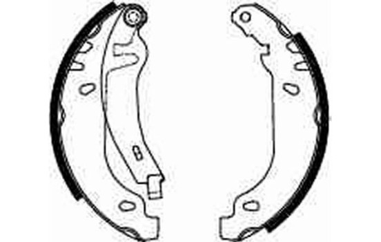 Brake Shoe Kit GS8211 TRW, Image 4
