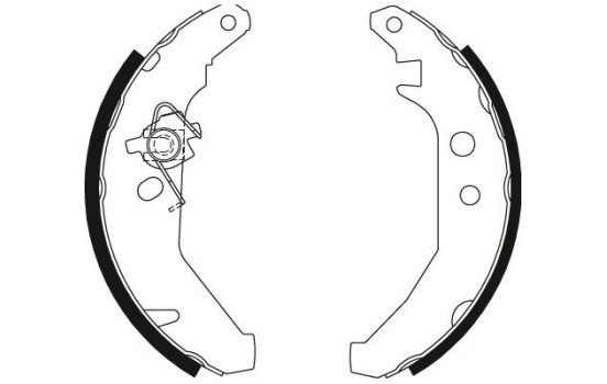 Brake Shoe Kit GS8279 TRW, Image 2