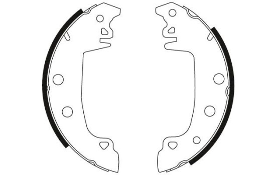 Brake Shoe Kit GS8317 TRW, Image 4