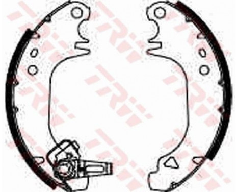 Brake Shoe Kit GS8322 TRW, Image 3